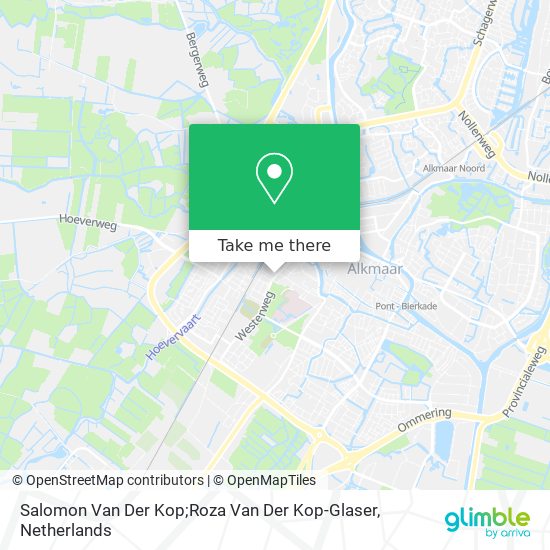 Salomon  Van Der Kop;Roza Van Der Kop-Glaser map