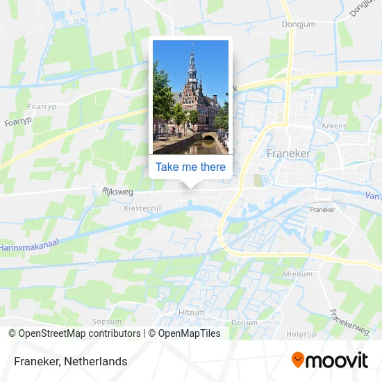 Franeker map