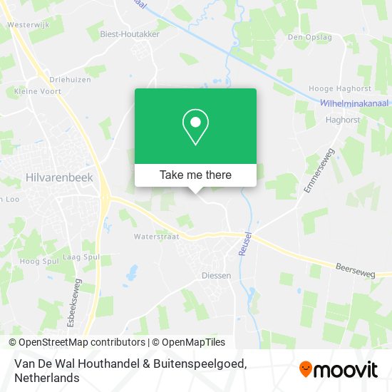 Van De Wal Houthandel & Buitenspeelgoed Karte