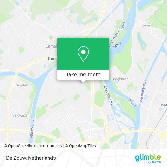 De Zouw map