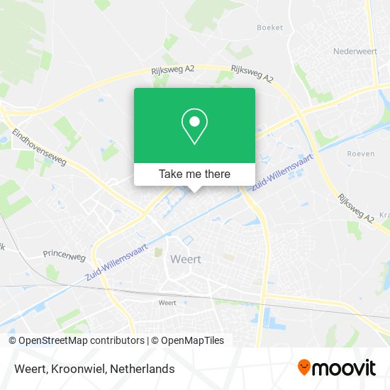 Weert, Kroonwiel map