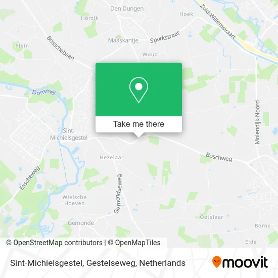 Sint-Michielsgestel, Gestelseweg map