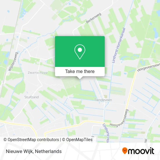 Nieuwe Wijk map