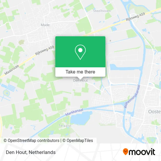 Den Hout map