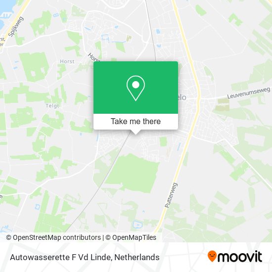 Autowasserette F Vd Linde map