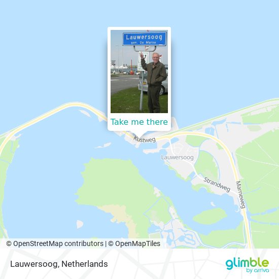 Lauwersoog map