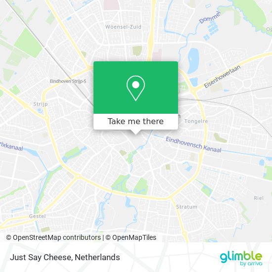 Just Say Cheese map