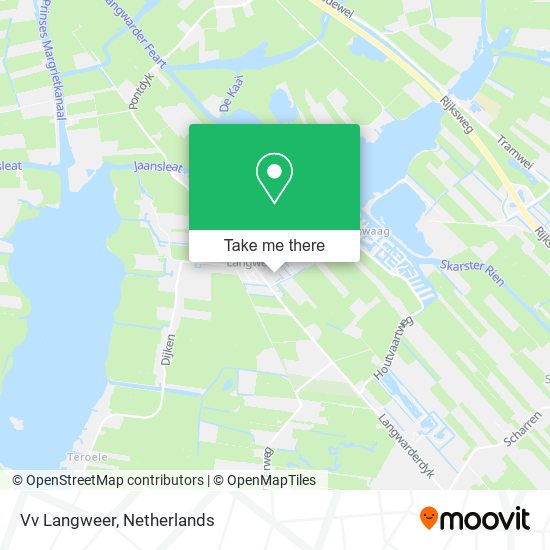 Vv Langweer map