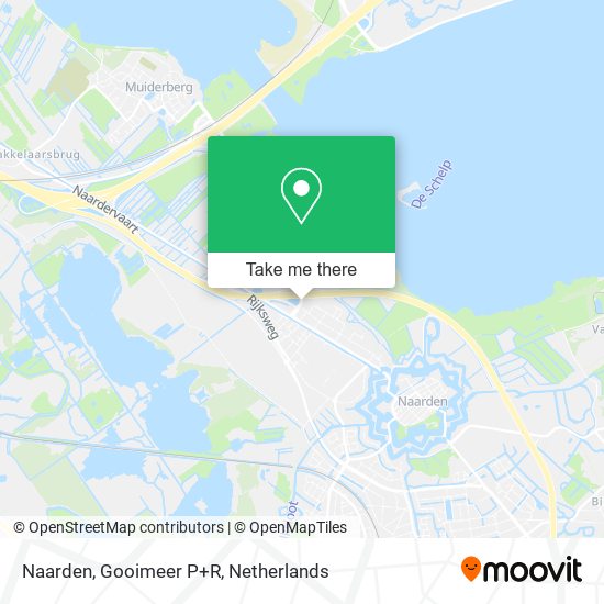 Naarden, Gooimeer P+R Karte