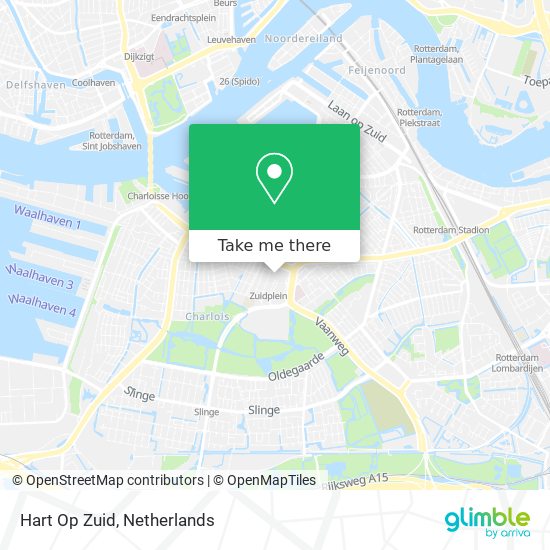 Hart Op Zuid Karte