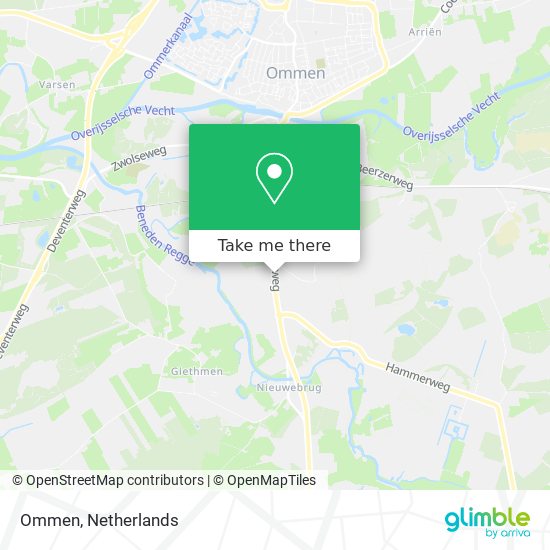 Ommen map