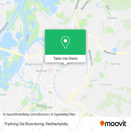 Parking De Roerdomp map