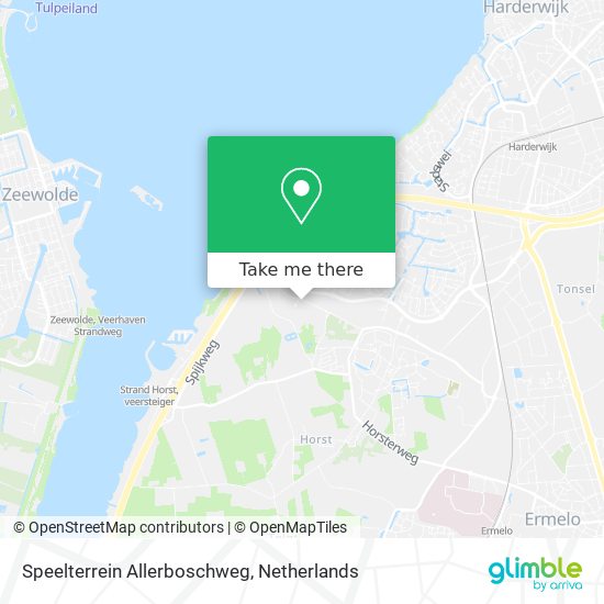 Speelterrein Allerboschweg Karte