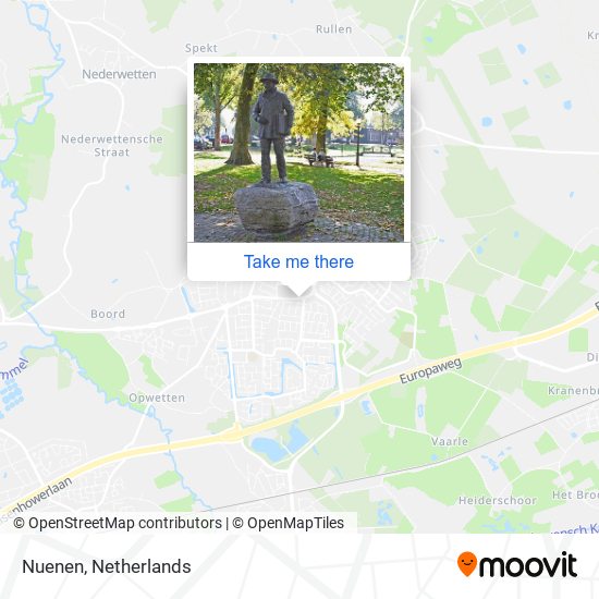 Nuenen map