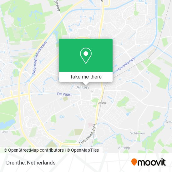 Drenthe map