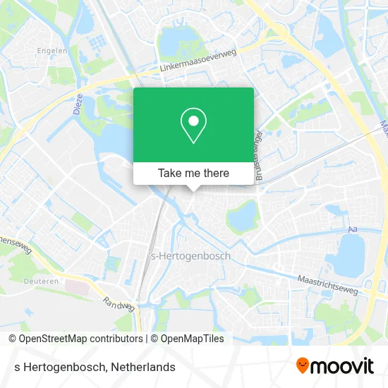 s Hertogenbosch map
