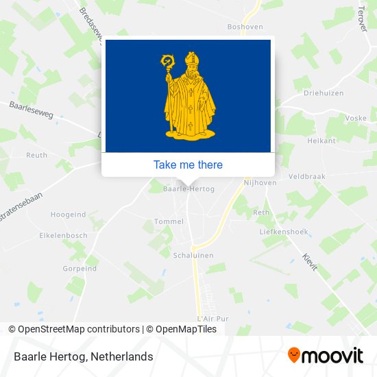 Baarle Hertog map