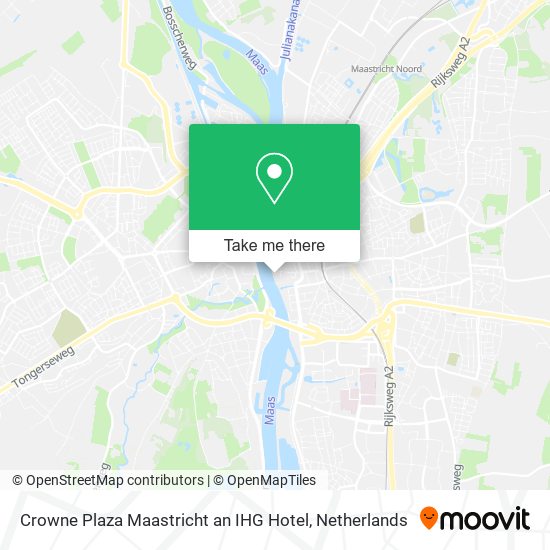 Crowne Plaza Maastricht an IHG Hotel map