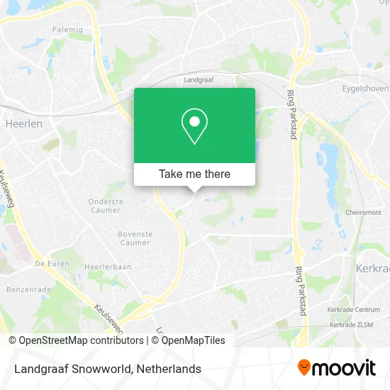 Landgraaf Snowworld map