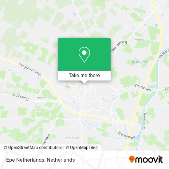 Epe Netherlands map