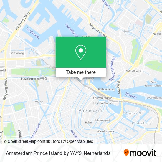 Amsterdam Prince Island by YAYS Karte