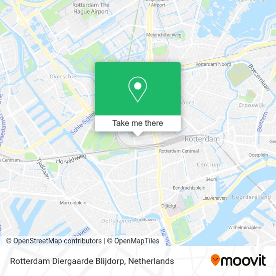 Rotterdam Diergaarde Blijdorp Karte
