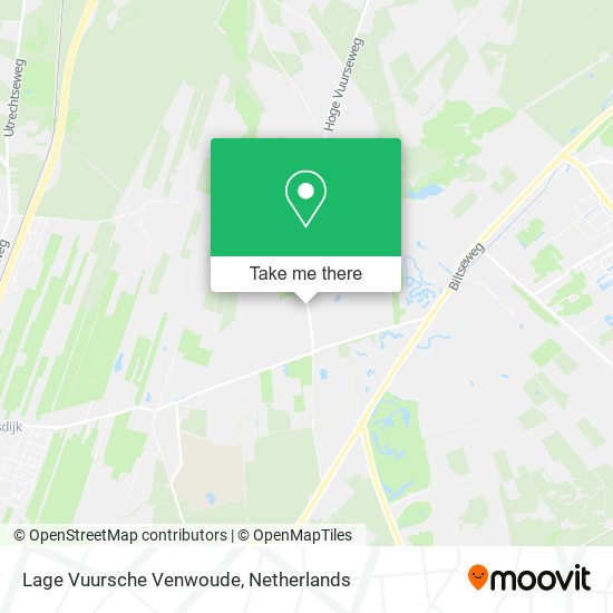 Lage Vuursche Venwoude map