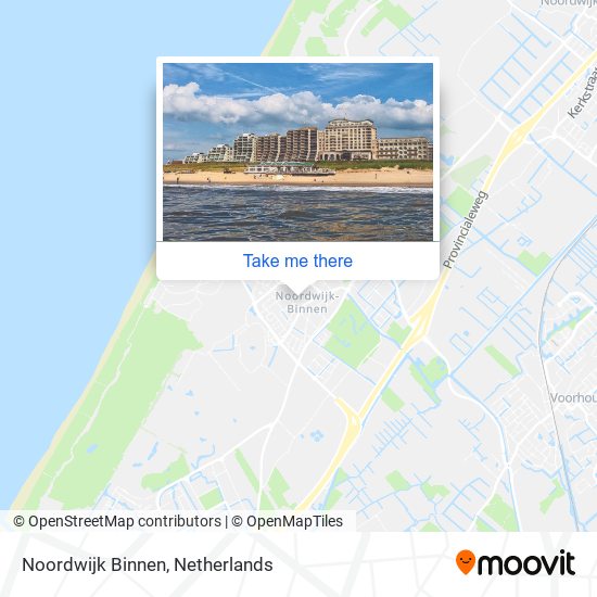 Noordwijk Binnen Karte