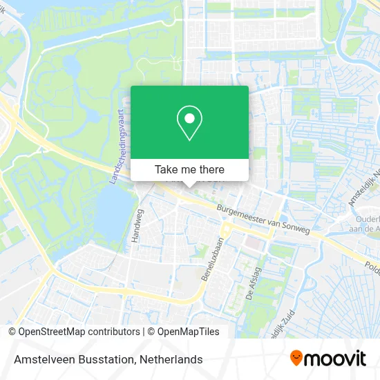 Amstelveen Busstation Karte