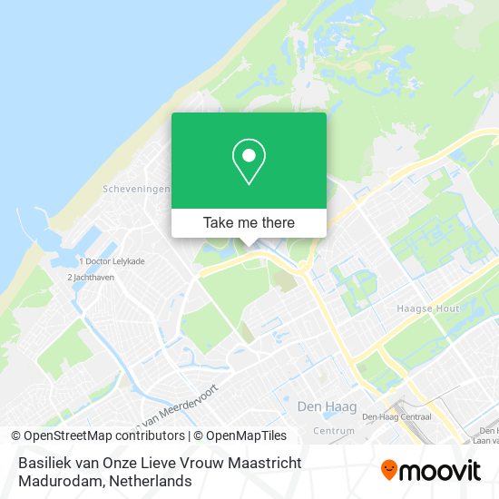 Basiliek van Onze Lieve Vrouw Maastricht Madurodam Karte