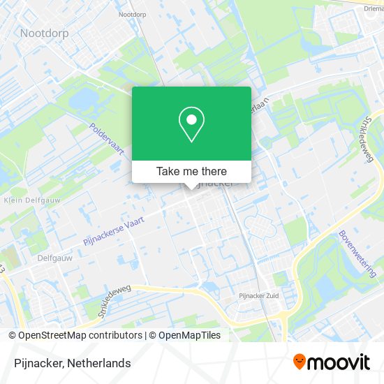 Pijnacker map