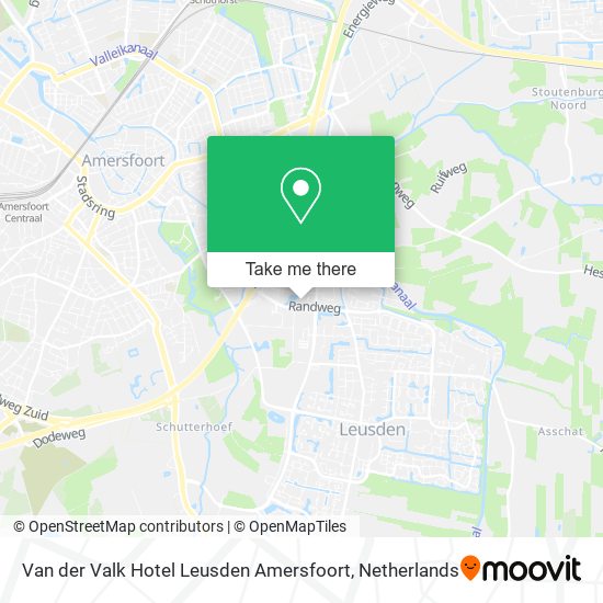 Van der Valk Hotel Leusden Amersfoort map