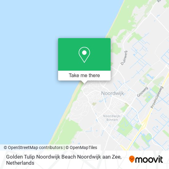Golden Tulip Noordwijk Beach Noordwijk aan Zee Karte