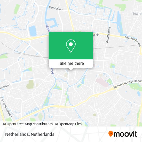 Netherlands map