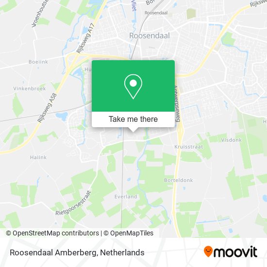 Roosendaal Amberberg map