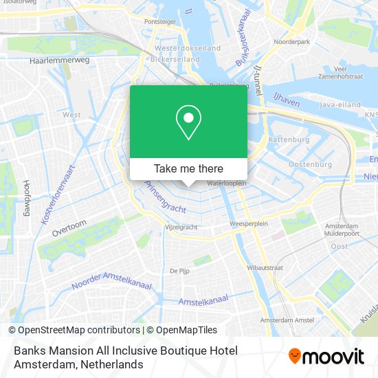 Banks Mansion All Inclusive Boutique Hotel Amsterdam Karte