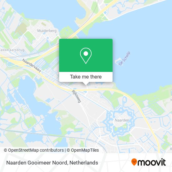 Naarden Gooimeer Noord map