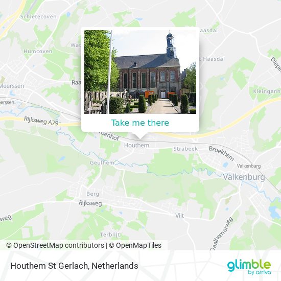 Houthem St Gerlach map