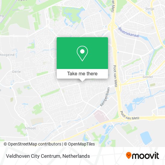 Veldhoven City Centrum Karte