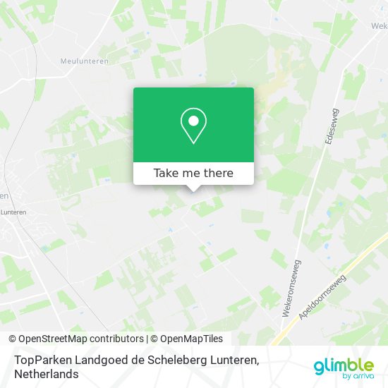 TopParken Landgoed de Scheleberg Lunteren map