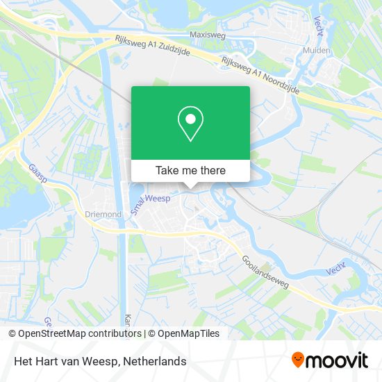 Het Hart van Weesp map