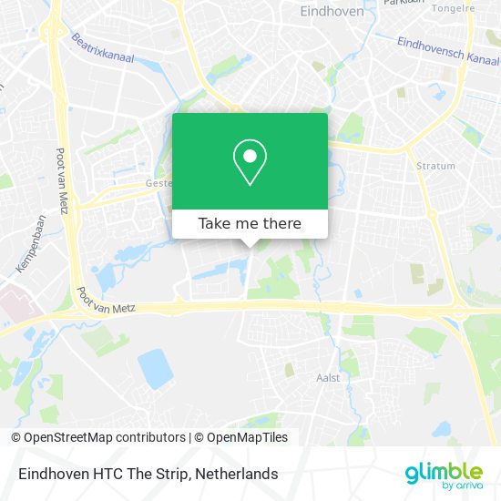 Eindhoven HTC The Strip map
