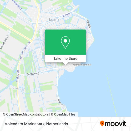 Volendam Marinapark map