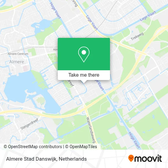 Almere Stad Danswijk map