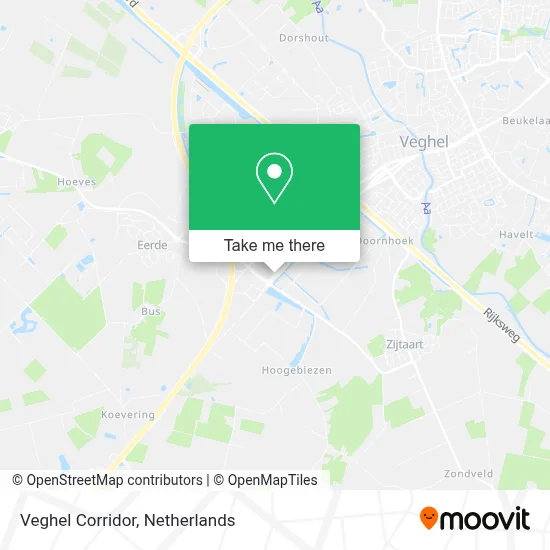 Veghel Corridor map
