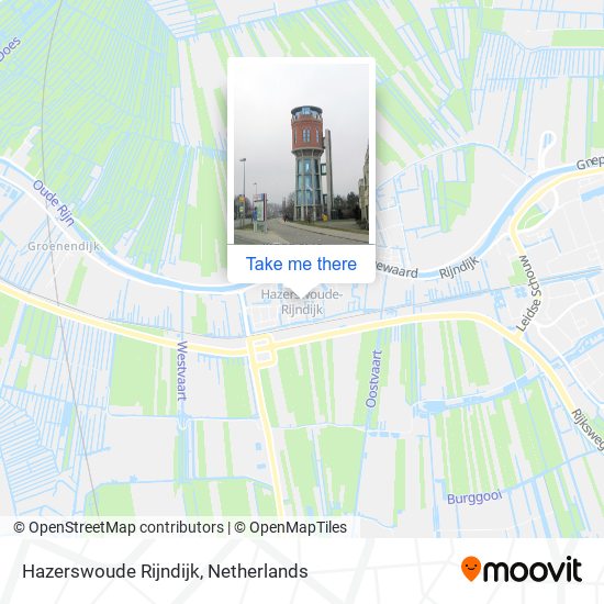 Hazerswoude Rijndijk Karte