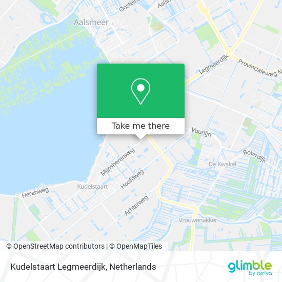 Kudelstaart Legmeerdijk map