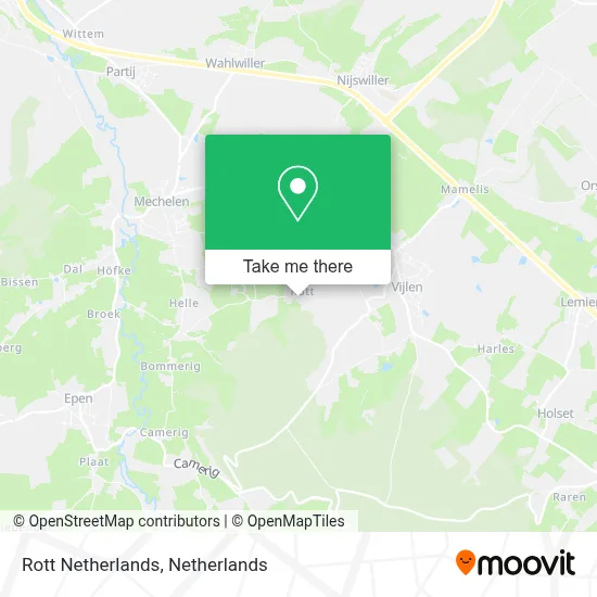 Rott Netherlands map