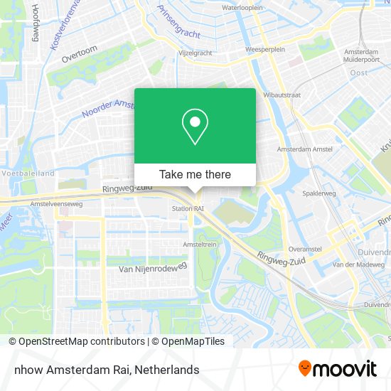 nhow Amsterdam Rai Karte