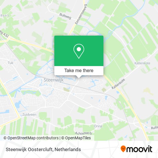 Steenwijk Oostercluft map